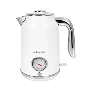 Stainless Steel Body Electric Kettle with Temperature Indicator 1.8L
