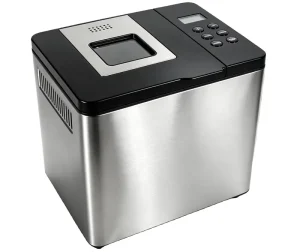 Stainless Steel Bread Maker Bread Machine 1LB 1.5LB With 19 Automatic Programs