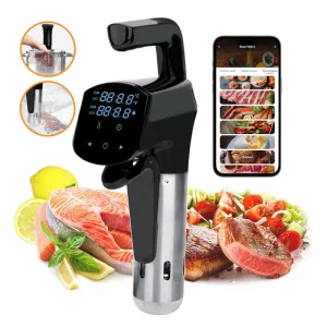 Stainless Steel Catering Sous Vide Cooker 1100W Portable Multi Purpose Buffet Low Temperature Slow Cookers WiFi