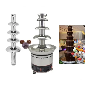 Stainless Steel Chocolate Fondue Fountain Processing Machine