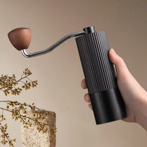 Stainless Steel Coffee Bean Grinder Hand cranked Coffee Bean Grinder CNC Ground Core Manual Coffee Grinder
