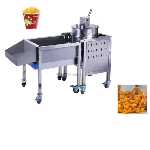 Stainless Steel Commercial Caramel Kettle Corn Popcorn Machine Industrial Popcorn Maker Machine