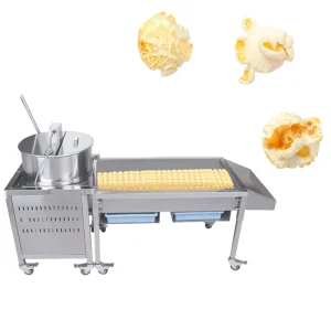 Stainless Steel Commercial Caramel Kettle Corn Popcorn Machine Industrial Popcorn Maker Machine
