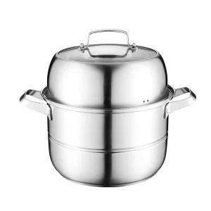 Stainless Steel Commercial Distillation Machine Large Basket Cooking Boiling Pot Steamer Pot