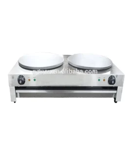 Stainless Steel Commercial Electric Crepe Maker ECM 2 pancake Machine pancake Maker