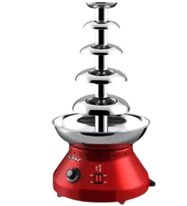 Stainless Steel Commercial Home Used 5 Layers Chocolate Fountain Cascade Machine Chocolate Fondue Fountain Driving Machine