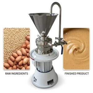 Stainless Steel Commercial Liquid Fine Grinder for Fruit Vegetable Processing Vertical Colloid Mill