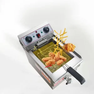 Stainless Steel Commercial Table Top Fryer Deep Fryer Machine for Restaurants and Hotels