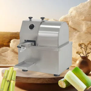 Stainless Steel Commercial Vertical Electric Sugar Cane Juicer Sugarcane Juice Extractor Machine Good Product Quality