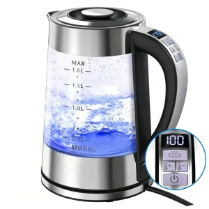 Stainless Steel Component Explosion Resistant 1.8L Intelligent Constant Temperature Function Keep Warm Electric Kettle