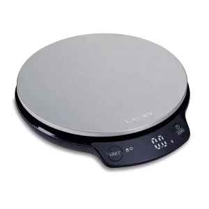 Stainless Steel Digital Kitchen Scale Cooking Baking Food Weight Machine Magic LED Hidden Display High Precision Measuring Tool
