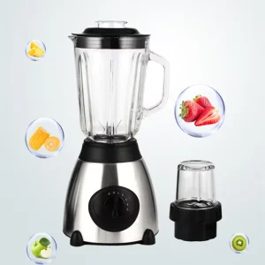 Stainless Steel Electric 2 in 1 Citrus Vegetable Juicer Masticating Function 1.5L Adjustable Gear for Household Hotel Use