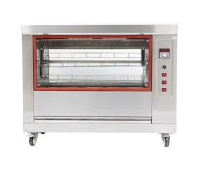 Stainless Steel Electric Chicken Rotary Commercial Brazilian Rotisserie Charcoal Rotisserie BBQ Grill