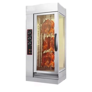 Stainless Steel Electric Chicken Rotisseries Machine Vertical Chicken Rotisserie Grill Machine Spit Roaster Rotisserie