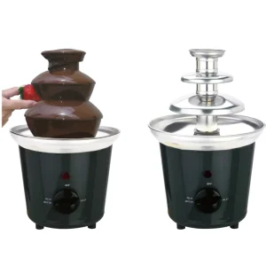 Stainless Steel Electric Chocolate Fountain 3 Layers Detachable Commercial Chocolate Fountain Machine