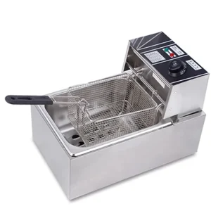 Stainless Steel Electric Deep Fryer for Hotel, Home, Restaurant