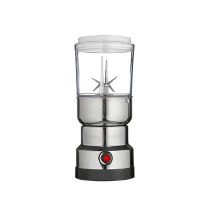 Stainless Steel Electric Food Grinder Multi Functional Kitchen Coffee Juicer Spice Herb Blender for Frappe Preparation