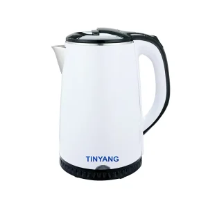 Stainless Steel Electric Kettle 1.8L Large Capacity Automatic Power Off Boil Dry Protection 220V