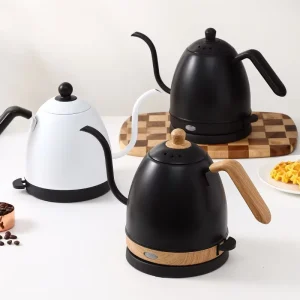 Stainless Steel Electric Kettle Hand Drip Coffee ThinHot Water Cooker Boiler Boiling Tea Pot Heater