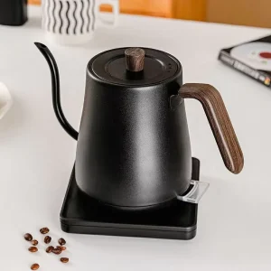 Stainless Steel Electric Kettle Hand Washed Kettle Electric Intelligent Thermostatic Coffee Gooseneck Electric Water Kettle