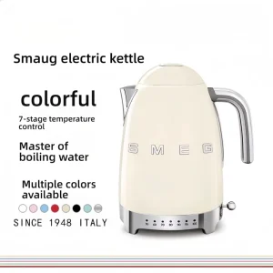 Stainless Steel Electric Kettle KLF04 1.7L Large Capacity Heat Retaining Auto Shutoff Limescale Filter Home Hot Water Appliance