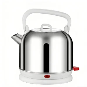 Stainless Steel Electric Kettle Modern Classic Anti-Dry-Burning Auto Shut Lightweight 1440W Household Water Boiler Kitchen