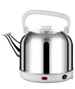 Stainless Steel Electric Kettle Modern Classic Anti-Dry-Burning Auto Shut Off Household Water Boiler for Kitchen