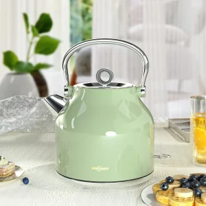 Stainless Steel Electric Kettle for Boiling Water in Kitchen Appliances