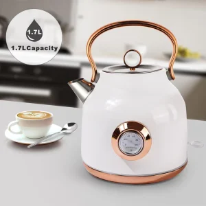 Stainless Steel Electric Kettles Fast Boiling Water Heater Auto Shut off for Home Use