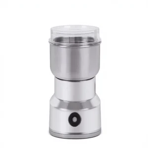 Stainless Steel Electric Multi Grain Coffee Bean Grinder UK EU US Standard Powdering Machine Home Use