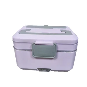 Stainless Steel Electric Portable Food Warmer Lunch Box 2.1-4.0L Capacity Multi Voltage Mechanical Household