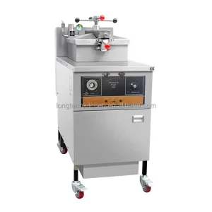 Stainless Steel Electric Pressure Deep Fryer 25L Fried Chicken Duck Electric Pressure Fryer Machine with Oil Filter