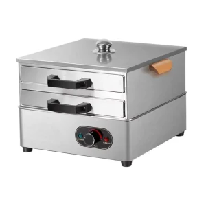 Stainless Steel Electric Rice Noodle Roll Machine Multi Purpose Steamer for Samosa Pita Bread 150kg h Capacity