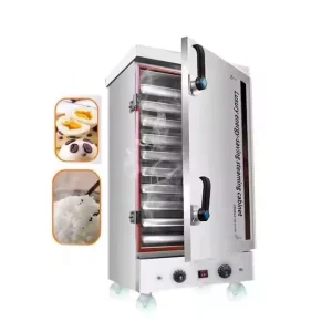 Stainless Steel Electric Rice Steaming Momo Dumpling Rice Roll Steamer Machine 12 24 Gas Cooker for Industrial Kitchen Equipment