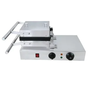 Stainless Steel Electric Waffle Machine 4-compartment Commercial Kitchen Equipment Suitable for Hotels and Restaurants