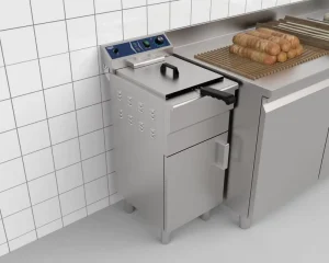 Stainless Steel Free Standing Electric Deep Fryer KFC Chicken Fryer Machine Electric Turkey Fryer