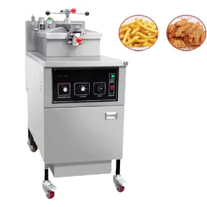 Stainless Steel Fryer Broasted Fried Chicken Equipment French Fries Maker Fast Food Restaurant Commercial Kitchen Appliance