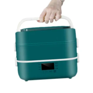 Stainless Steel Heated Electric Box Lunch Electric Heater Lunch Box for Office