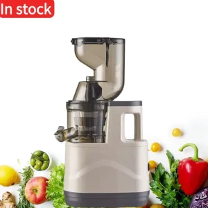 Stainless Steel Household Electric Cold Slow Smoothie Fruit Citrus Orange Extractor Machine Blender Self Cleaning Juicer