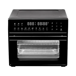 Stainless Steel Housing Electric Air Fryer Oven with 23L Capacity Non Stick Coating Multi Function for Household Use