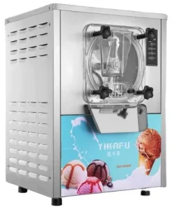 Stainless Steel Ice Cream Machine Automatic Commercial Hard Ice Cream Batch Freezer Gelato Equipment for Cafe Snack Shop