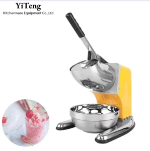 Stainless Steel Ice Crusher Shaver Machine Commercial Home Use Manual Semi-automatic Ice Crusher