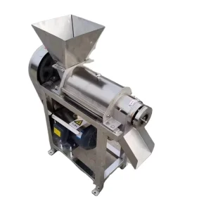 Stainless Steel Industrial Apple & Carrot Spiral Juicer Fruit Processing Plant Use High Output & Juice Yield