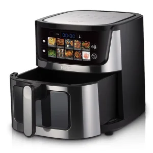 Stainless Steel Inner 9L Air Fryer Oven Oil Free Electric Digital Air Fryer with Visible Window