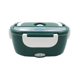 Stainless Steel Insulated Food Heater Container Car Family Lunch Box Electric Portable Heating Lunch Box