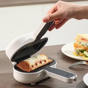 Stainless Steel Light Breakfast Plate Set with Non Stick Coating Durable & Sustainable for Sandwich Toast Waffle Use