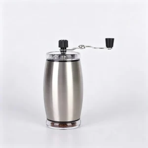 Stainless Steel Manual Operated Adjustable Burr Hand Coffee Grinder Ceramic Core Eco Friendly Portable