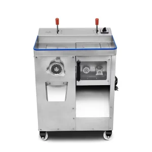 Stainless Steel Meat Grinder 1800W Pure Copper Motor Multi-Function Slicing/Shredding Machine Detachable Blade Set Automatic
