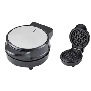 Stainless Steel Mini Waffle Maker SS Mini Belgian Waffle Maker