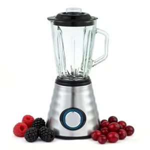 Stainless Steel Mixer with Vacuum Blending Mode to Preserve Freshness Blender with Safety Lock and Ice Function